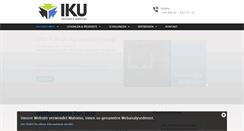 Desktop Screenshot of iku-systems.de